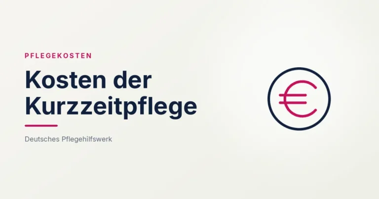 Grafik: Euro-Zeichen – Kosten der Kurzzeitpflege (Pflegekosten und Finanzierung), Deutsches Pflegehilfswerk